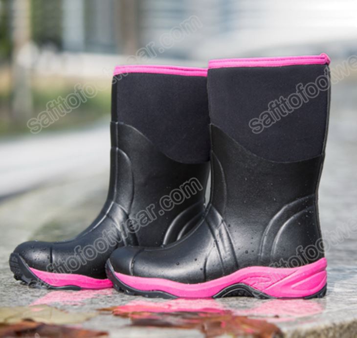 מגפי גומי נגד החלקה עמידים למים